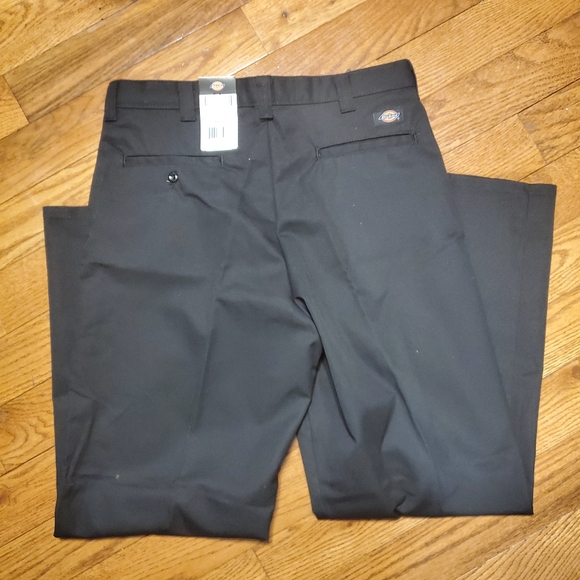 Dickies Industrial Flat Front Pants | Black | Size: 34 / 30 | NWT | RRR Apparel - Picture 2 of 5